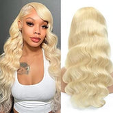 613 Lace Wig Honey Blonde Body Wave Wig 13x4 Lace Front Wigs Glueless Human Hair Wigs
